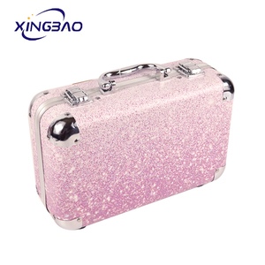 Mỹ Phẩm + Túi Nhôm Cặp Công Cụ Trường Hợp Trang Điểm Mỹ Phẩm Train Trường Hợp Phụ Nữ/Trang Điểm Nhôm Beauty NEW - Product Image 5