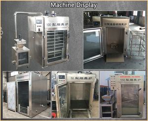 <span class=keywords><strong>Horno</strong></span> ahumador de acero inoxidable para preparar salmón ahumado, caballa y <span class=keywords><strong>trucha</strong></span> con tiempo digital y control de calor - Product Image 3