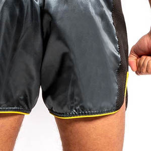 Shorts de boxe Muay Thai personnalisés avec logo, dernière conception, vente en gros d'usine, shorts de sport Muay Thai - Product Image 3