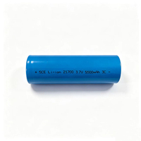 Batterie Li-ion rechargeable haute capacité 21700 3.7V 5500mAh, cellule INR21700, batteries lithium-ion