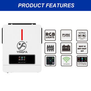 Khuyến mãi Yingfa 3.6kW <span class=keywords><strong>3600W</strong></span> 24V 110V tiêu chuẩn Mỹ off-lưới Single phase <span class=keywords><strong>PV</strong></span> năng lượng mặt trời biến tần cho chúng tôi Canada Brazil với wifi - Product Image 6