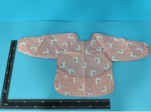 <span class=keywords><strong>Bavoir</strong></span> bébé Aron imperméable à manches longues 6-36 mois, réutilisable, avec poche de récupération, antibactérien, écologique, personnalisable - Product Image 6
