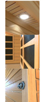 Sistem Mini Sauna seks basah Modern, penjualan laris ruang uap dalam ruangan terapi sudut Stainless Steel ruang terapi mandi basah