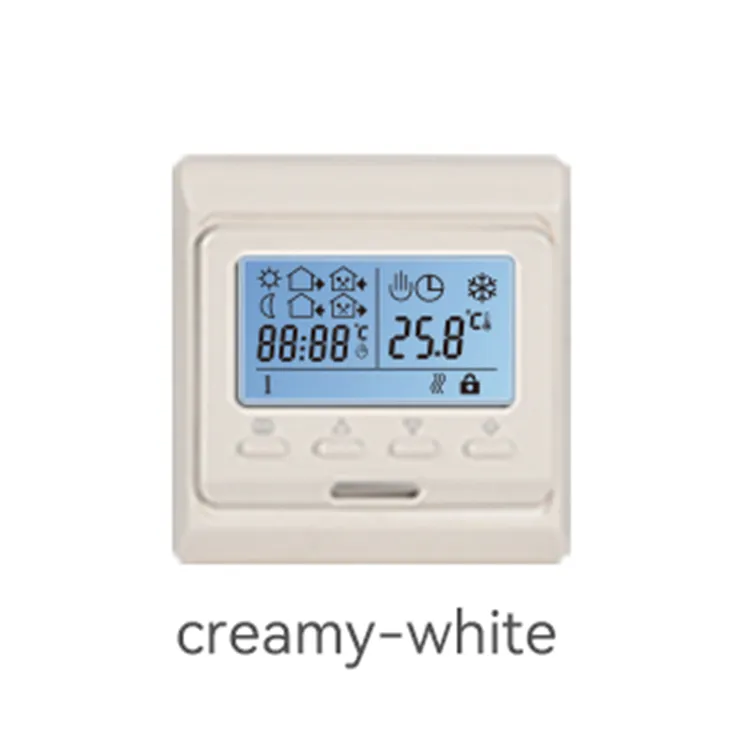 Le thermostat de chauffage par le sol wifi domestique intelligent Tuya fonctionne avec l'assistant Google et le thermostat Alexa