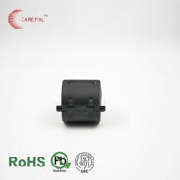 Filtro EMI de núcleo de ferrita con clip de 30 mm al por mayor - Supresor de ruido de apertura rápida para cables de alimentación de cargadores y cables de datos