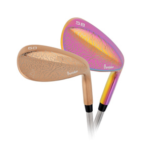 Nuovo Design con Motivo Laser, Set Completo di Wedge da Golf per Uomo, Economico, Personalizzato, OEM, Forgiato CNC, Colorato - Product Image 2