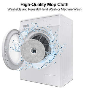 Almohadillas de tela para mopa para <span class=keywords><strong>Dreame</strong></span> L10s L20 <span class=keywords><strong>Ultra</strong></span> L10s <span class=keywords><strong>Pro</strong></span> <span class=keywords><strong>Ultra</strong></span> Heat <span class=keywords><strong>L10</strong></span> <span class=keywords><strong>Ultra</strong></span> L10s <span class=keywords><strong>Pro</strong></span> <span class=keywords><strong>L10</strong></span> Prime Xiaomi X10 + S10 + aspiradora mopa - Product Image 6