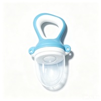 Poussoir à une main pour nourrisson, distributeur de fruits, sucette sans BPA, adapté aux bébés de 4 à 7+ mois