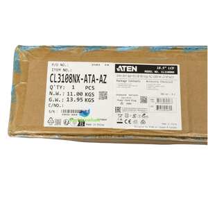 ATEN cl3108nx 8-Port <span class=keywords><strong>PS</strong></span>/<span class=keywords><strong>2</strong></span>-<span class=keywords><strong>usb</strong></span> VGA đường sắt duy nhất Màn hình rộng LCD <span class=keywords><strong>KVM</strong></span> chuyển cl1000m cl1008m cl1016m l5708s cl5716s - Product Image 1