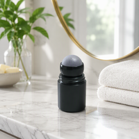 Flacon vide de 50 ml en PP vert pour déodorant en stick, anti-transpirant, parfum de voyage, huile essentielle, couleur personnalisée, bouchon à vis Chunsili