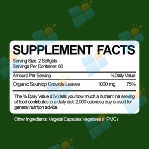 ซูนี่ รับผลิตแบบ OEM/ODM แบรนด์ส่วนตัว ขายส่ง ซอฟเจลสารสกัดจากผลมะเฟือง 120 แคปซูล 1000 มก. สำหรับผู้ชายและผู้หญิง เสริมสร้างภูมิคุ้มกัน - Product Image 2