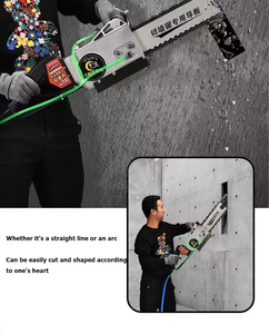 Durevole taglio di profondità potente proprio attraverso il muro. Sega per calcestruzzo a catena diamantata di qualità - Product Image 6