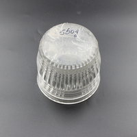 Abat-jour en verre transparent pour voyant stroboscopique clignotant et lumières LED haute luminosité et véhicules d'ingénierie