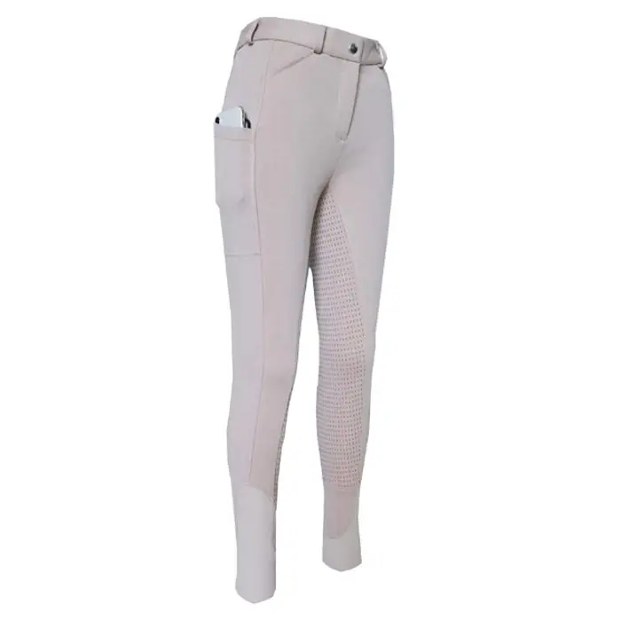 Equestrian Custom Design Women Rider Tights Horse Jodhpur Women Breeches Silicon Full Seat Breeches