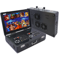 Console de Jeu Portable Pliable en Métal Pandora Box avec Écran HD Intégré, Console de Jeu Rétro de Combat, Jeux Classiques Préchargés, Garantie 1 An