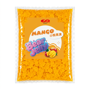 Boules de gelée de mangue jaune prêtes à consommer de 1,5 kg pour bubble tea, personnalisables, certifiées HALAL/HACCP/ISO 22000, durée de conservation 12 mois - Product Image 1