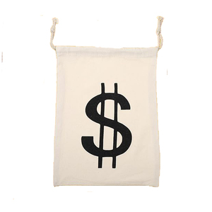 Disfraz de Bolsa de Dinero, Accesorios de Bolsa de Dinero, Bolsas de Dinero Decorativas para Fiestas, Bolsa de Dinero con Símbolo de Dólar, Saco para Llevar Dinero para Bandido, Pirata, Vaquero - Product Image 5