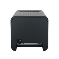 JP-R810 Printer termal Mini 3 inci 80mm, Printer tanda terima kecil pemotong otomatis 200mm/s kecepatan tinggi untuk penggunaan kode batang sistem POS