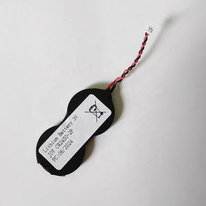Piles au lithium Cr2450 bouton 3V <span class=keywords><strong>CR</strong></span> <span class=keywords><strong>2450</strong></span> 2P avec connecteurs à onglets à souder - Product Image 3