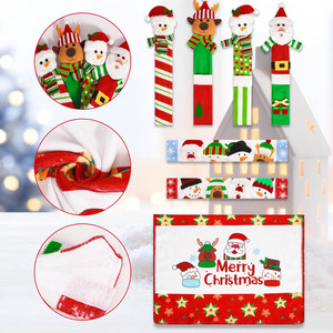 Wohndekor Kühlschrankgriff Weihnachtszubehör 7-teiliges Mikro-Küchenzubehör Passende Feiertagsraumdekoration Geschenk - Product Image 1