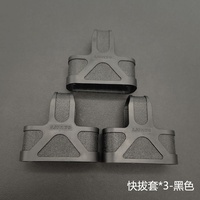 LWXC 3 pièces Haute Qualité Tactique 5.56mm Protection Suppresseur Caoutchouc Chaleur Couverture Chasse Accessoires