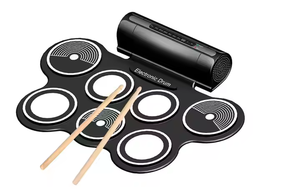 Kit de batterie à main pour percussion Lecteur de musique Instrument à percussion Kit de batterie pour débutants avec trompette - Product Image 6