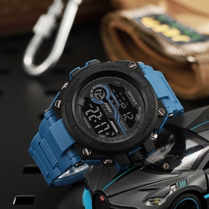 953 thời trang Mens phong cách LED không thấm nước kỹ thuật số đồng hồ bán buôn nhà máy thể thao ban đầu đồng hồ đeo tay cho nam giới Montre Relojes uhr - Product Image 3