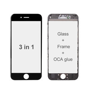 Verre 3 en 1 avec cadre et colle OCA préinstallée (Premium) pour la rénovation d'écran d'<span class=keywords><strong>iPhone</strong></span> - Product Image 5