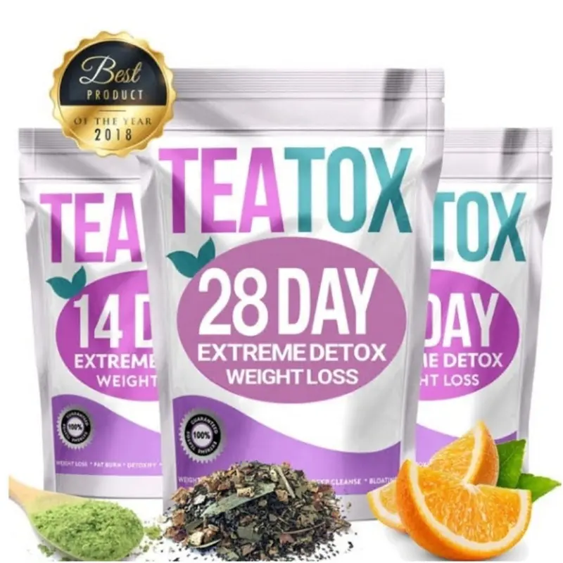 Personalizada de fábrica OEM/ODM 28 Dia Produto Slimming o Chá Do Detox Cleanse Queima de Gordura Perda de Peso do Chá