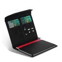 Portefeuille de voyage multifonctionnel personnalisé avec blocage RFID pour hommes et femmes