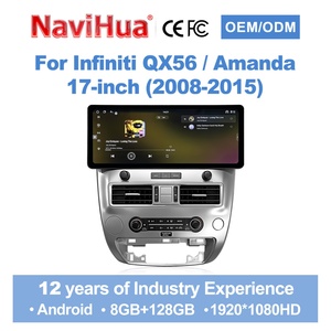 Navihua pour Infiniti QX56 Nissan Armanda 2008-2015, mise à niveau 17'', autoradio multimédia vidéo, autoradio Android, lecteur DVD - Product Image 1