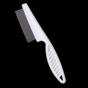 Peine Antipulgas para Mascotas, Material PP Blanco, Tamaño Pequeño y Grande, para Perros y Gatos, Eliminación de Pelo, Uso Conveniente - Product Image 2