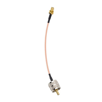 Assemblage de câble coaxial RF RG316 SMA femelle vers UHF PL-259 mâle pour antenne satellite