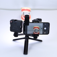 Lumière LED mobile auxiliaire de photographie dentaire Bluetooth Illumination de caméra mobile dentaire professionnelle pour la photographie orale