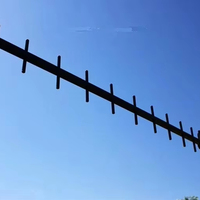 Antenne Yagi, argentée, 144_430 MHz, extérieure, double bande, directionnelle, en aluminium