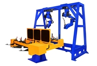 Machine de soudage industrielle CNC 6 axes TIG/MIG, soudeur en aluminium