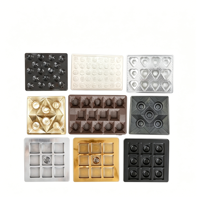 Macchina Termoformatrice Automatica per Vassoi Alimentari, Macchina per la Produzione di Vassoi per Cioccolato in Plastica per Materiali PP PET PLA