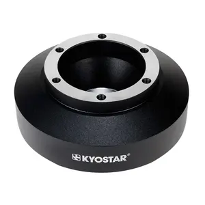 KYOSTAR Adaptor HUB Kemudi, Kit HUB Pendek Pas untuk Mitsubishi Evolution Evo X Ralliart Lancer 2018 + 102H