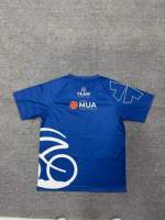 T-shirt de course à pied en polyester léger et respirant pour l'événement de marathon au Rwanda, impression par sublimation personnalisée