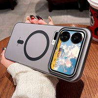 Coque de téléphone portable antichoc transparente mate personnalisée avec logo, vente en gros d'usine, pour iPhone 17 18 Pro Max Xiaomi 17