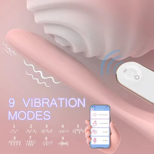 Culotte vibrante clitoridienne portable avec télécommande via application, recharge USB et logo personnalisé – Jouet sexuel pour couple - Product Image 4