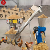 Machine de fabrication de granulés pour l'alimentation du bétail Mini machine à granulés pour l'alimentation des animaux Poulet Machine à granulés pour l'alimentation des poissons
