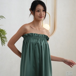 Toalla de baño de satén de tacto sedoso de lujo de alta calidad, Toalla de baño, envoltura de cuerpo de Spa, envoltura de baño, <span class=keywords><strong>vestido</strong></span> de Toalla de microfibra - Product Image 2