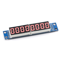 Modul tampilan tabung 8 digit MAX7219 LED mendukung tampilan bertingkat