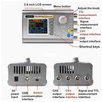 Bssy)Juntek Jds2900-60m Mhz Dds Function Signal Generator Digital Control Dual-Channel Frequency Meter Arbitrary Waveform