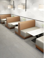 Canapé de bar sur mesure, restaurant, café, snack-bar, salon de thé, restaurant de hot pot, ensembles de tables et de chaises