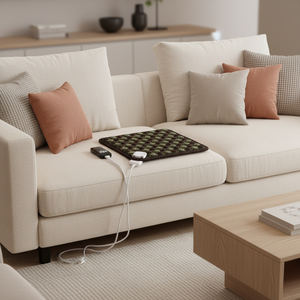 POP RELAX Colchoneta Térmica Ecológica de Jade y Turmalina, Almohadillas Calefactoras para Alivio de Alergias, Flujo Sanguíneo y Apoyo al Bienestar - Product Image 3