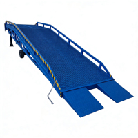 Plateforme de chargement de conteneurs portables de 8 tonnes, 10 tonnes, 12 tonnes, 16 tonnes, élévateur mobile hydraulique, rampe de déchargement pour quai