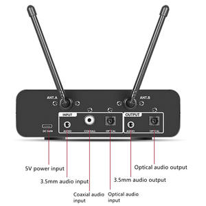 Micrófono Inalámbrico Profesional KE-X6 con 2 Micrófonos de Mano, Sistema de Micrófono Inalámbrico para Discursos en Escenario - Product Image 6