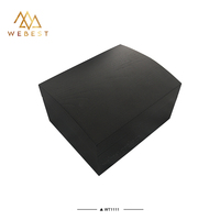 Boîte d'emballage de montre de luxe Webest, boîte à montre en bois, boîte à montre noire pour cadeau